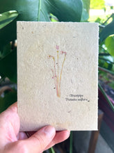 Load image into Gallery viewer, Botanical Plantable Seed Card || Zero Waste || Supports Women || Eco-friendly || MVW11
