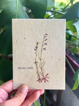 Load image into Gallery viewer, Botanical Plantable Seed Card || Zero Waste || Supports Women || Eco-friendly || MVW16
