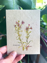 Load image into Gallery viewer, Botanical Plantable Seed Card || Zero Waste || Supports Women || Eco-friendly || MVW19
