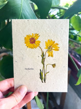 Load image into Gallery viewer, Botanical Plantable Seed Card || Zero Waste || Supports Women || Eco-friendly || MVW22

