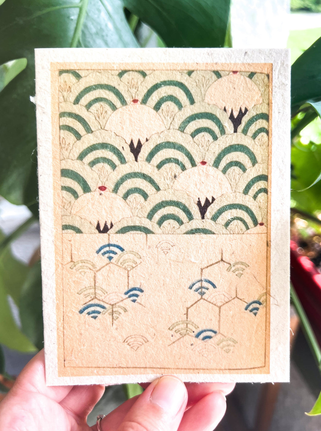Japanese Plantable Seed Card || Zero Waste || Supports Women || Eco-friendly || J21