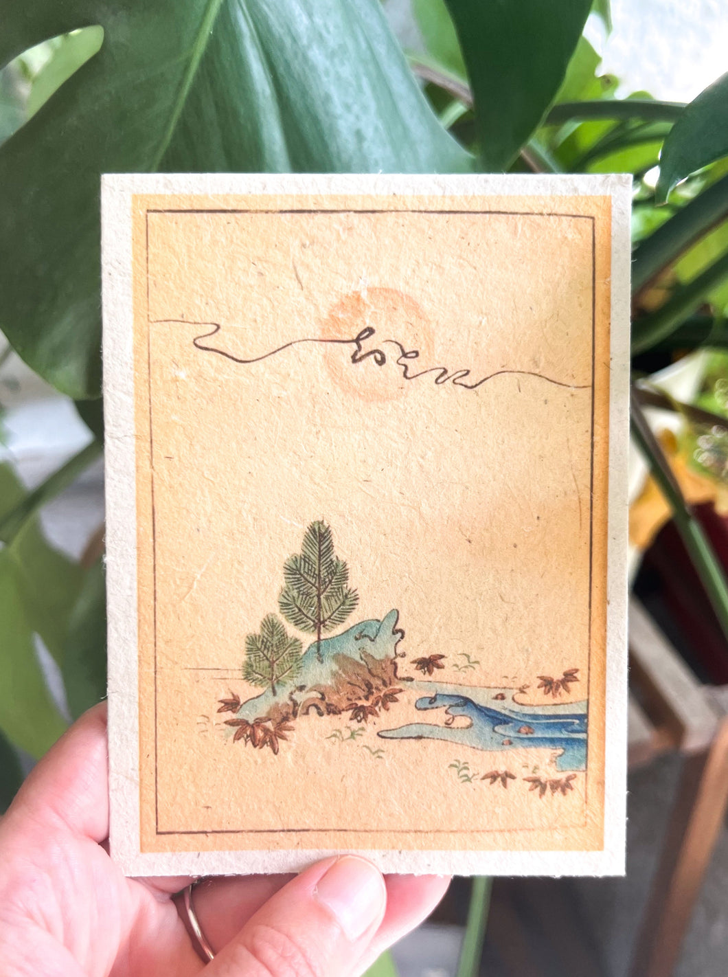 Japanese Plantable Seed Card || Zero Waste || Supports Women || Eco-friendly || J41