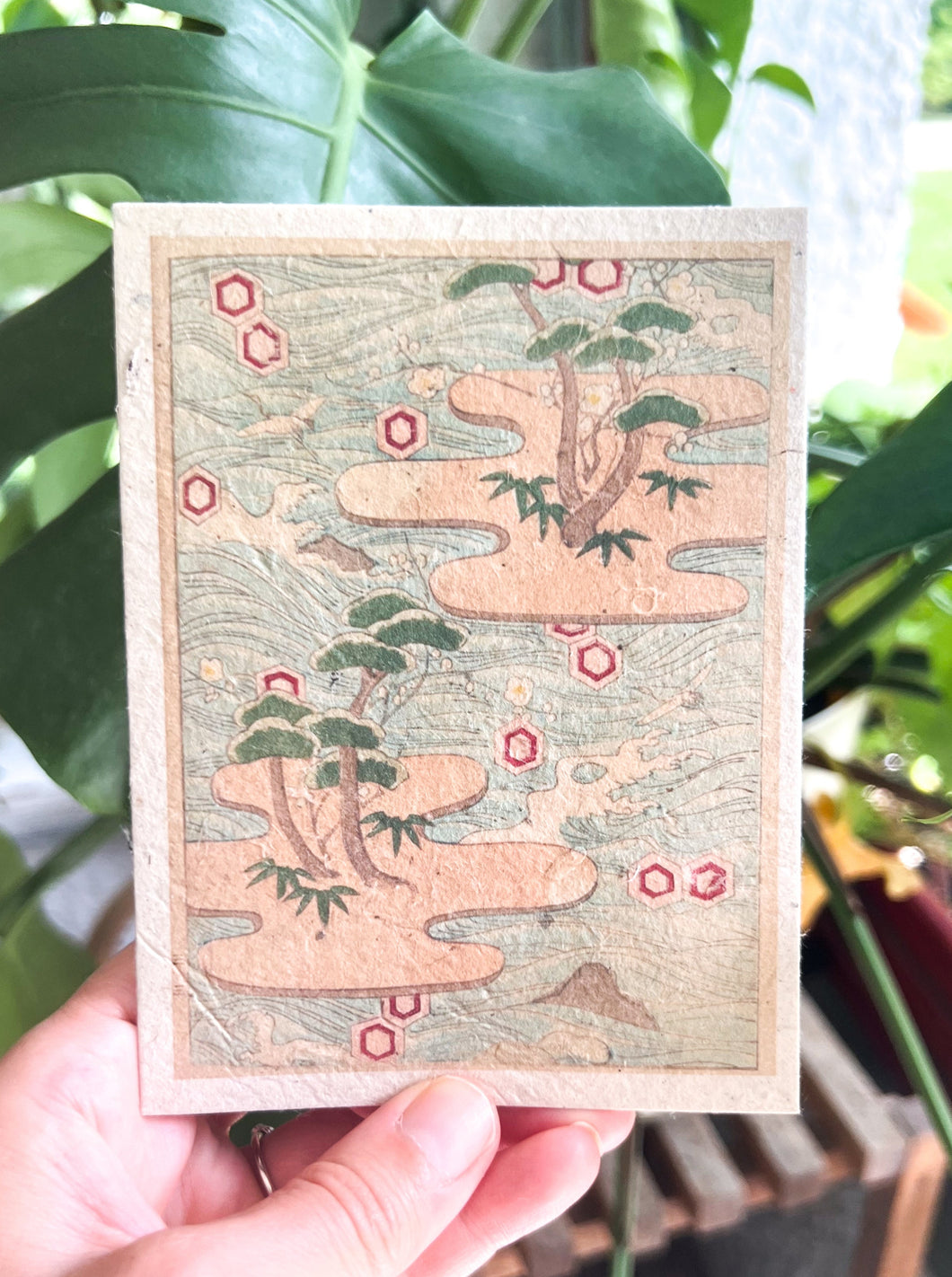 Japanese Plantable Seed Card || Zero Waste || Supports Women || Eco-friendly || J52