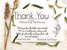 Load image into Gallery viewer, Personalized Seed Paper Card | Wildflowers Will Grow | Pick From Any Of My Cards | Zero Waste
