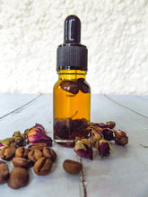 Load image into Gallery viewer, Coffee + Rosebud Skin Firming Oil | Argan Oil Wrinkle Remedy
