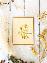 Load image into Gallery viewer, Seed Paper Vintage Botanical Cards | Wildflower Seed Paper | Beyond Zero Waste | Plune Anemone
